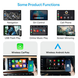 Kablosuz Carplay Android oto arayüzü için Land Rover Evoque Jaguar OEM ana ünite Bosch 8 inç destek AirPlay MiraCast modülü - Product Image 3