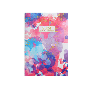 2025清新英语日历书彩色封面笔记本创意周日历书A5 - Product Image 5
