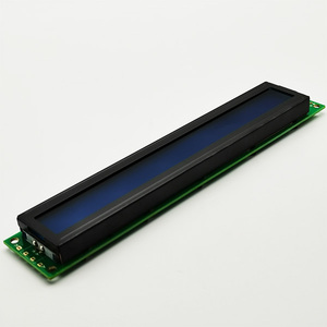 40x2 karakter LCD ekran modülü 4002 tek renkli COB LCM 16 Pin 8bit MPU STN mavi negatif endüstriyel tıbbi araç çin - Product Image 5