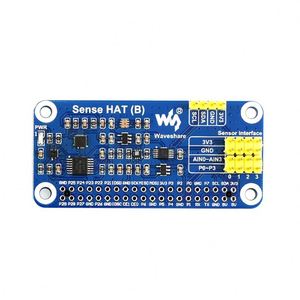 Waveshare <strong>Raspberry</strong> <strong>Pi</strong> <strong>Sensor</strong> Expansion Board Gyroscope/Barometer/<strong>Temperature</strong> and <strong>Humidity</strong>/Color Recognition/ADC, etc