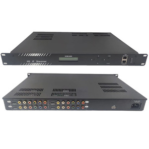 Promocional 4 canales HDMI RCA Componente o audio video compuesto a HD IP Streamer Servidor codificador de transmisión