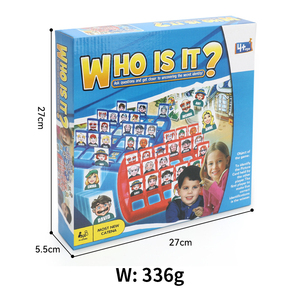 Table Guessing who Game Toys Plastic Puzzle Board <strong>Logical</strong> <strong>Reasoning</strong> Toys for Kid Parent-Child Desktop Toy