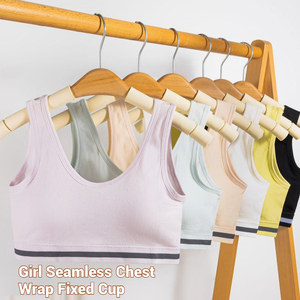 Damen Tube Top Rippe nahtlosen BH ohne Stahlring Brust Wrap BH Schwamm Tank Top <span class=keywords><strong>Running</strong></span> Crop Top für Mädchen