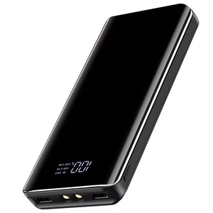 Banco de energía especular 15000mAh con linterna, paquete de batería externa de carga rápida de entrada/salida USB C para móviles Iphone/Android - Product Image 2
