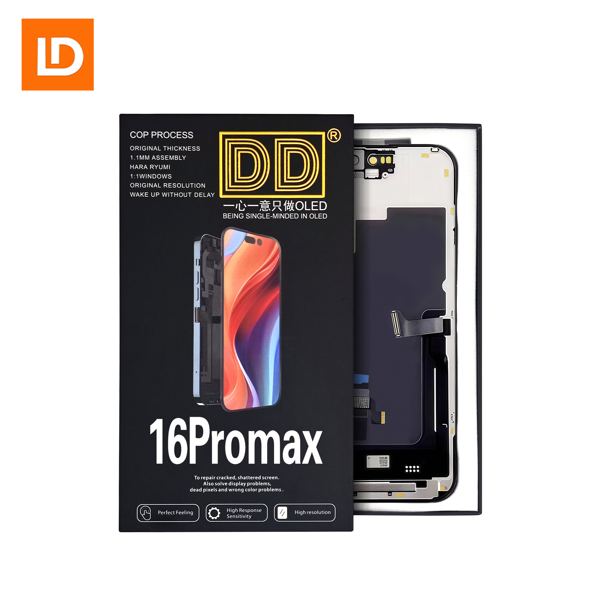 สำหรับ iPhone 16 Pro Max จอแข็ง