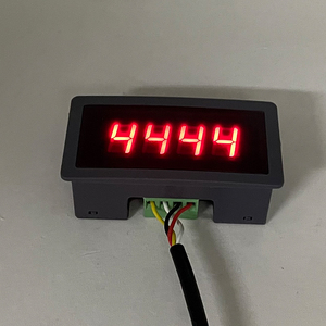 СВЕТОДИОДНЫЙ цифровой трубчатый дисплей с интерфейсом RS485, RS232 и TTL, поддержка Modbus RTU/ACSII, аналоговый вход 0-10 В/4-20 мА, 3-значный красный