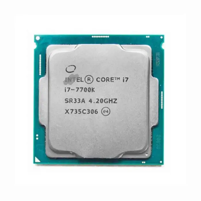 Harga pabrik asli prosesor Cpu I7 I7-7700k Quad-core I7 7700k prosesor Cpu komputer Desktop