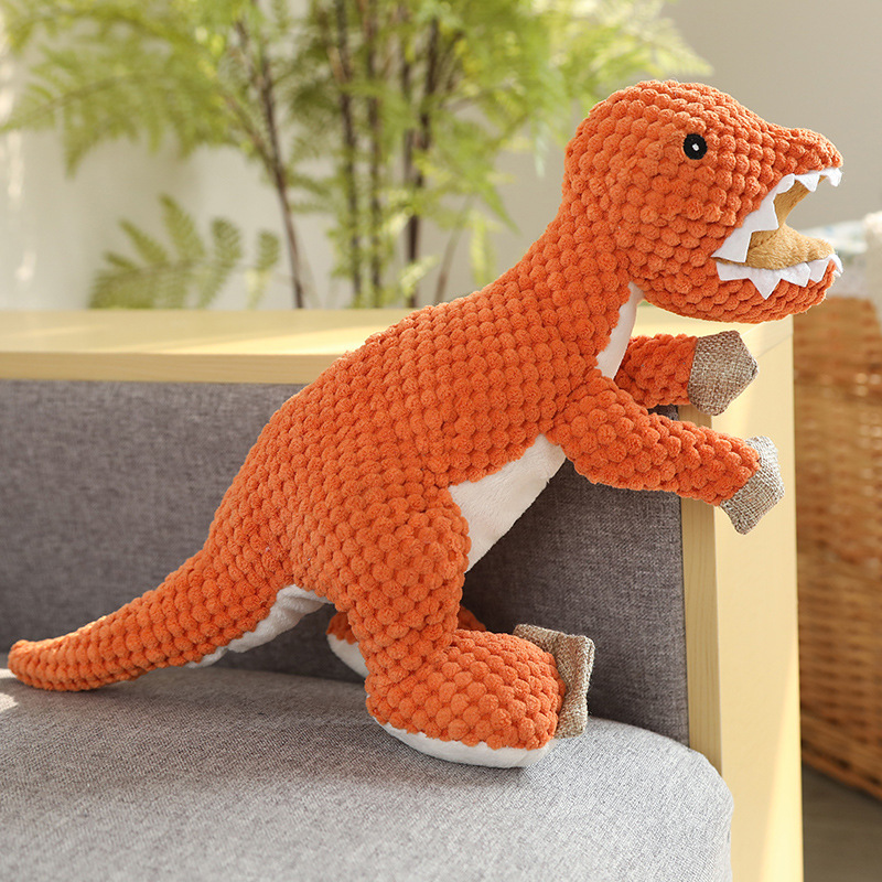 Jouet pour animaux de compagnie tyrannosaure rex 30cm