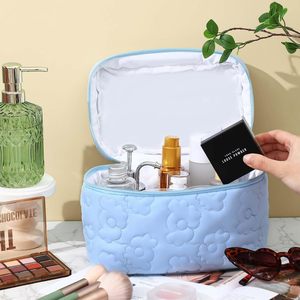 Quilted Makeup <strong>Bag</strong> Set Coquette Cosmetic Travel Toiletry <strong>Bags</strong>