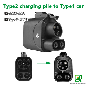 CCS2 to CCS1 AC/DCアダプターCCS2充電器to CCS1 EV CCS2 to CCS1電気自動車充電器AC/DC高速Ev充電アダプター - Product Image 4