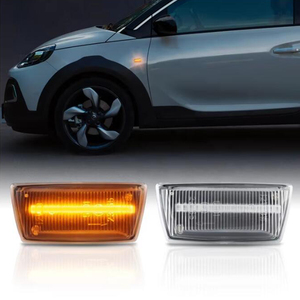 E8 LED dinamik dönüş sinyal ışığı Side Marker sıralı flaşör için Opel Astra H MK5 Insignia Zafira Corsa D MK4 MK4 Adam - Product Image 4