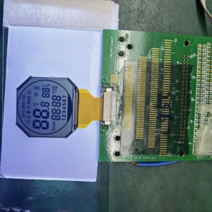Hochwertiges kleines LCD-Anzeige modul Benutzer definierte FSTN/Positiv segment anzeige für Uhren Hervorragender Wert - Product Image 2