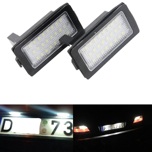 2 X <strong>LED</strong> License Number Plate Lamps OBC Error Free Light for BMW E38 7 Series 728i 730i 730d 740i 740d 740iL 750i 750iL 1995-2001 - Product Image 1