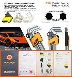 CRV 1.5,2,2.5,3,4,5,6,8,10มิลลิเมตร Hex อัลเลนที่สำคัญ Hex เครื่องมือที่สำคัญ Hex ชุดกุญแจชุดประแจ - Product Image 6