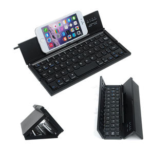 Cheap Wholesale Foldable <strong>Keyboard</strong> Mini BT Pc <strong>Keyboard</strong> Portable <strong>Notebook</strong> Three Fold <strong>Keyboard</strong> <strong>for</strong> Business Laptop Pad <strong>Computer</strong> - Product Image 4