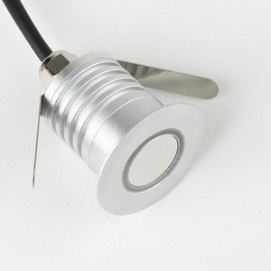 Işık daire ışın 2700 ~ 6500K RGB 1W IP67 LED Inground ışık 12V 24V LED güverte bahçe Buried gömülü Mini yeraltı ışık - Product Image 5