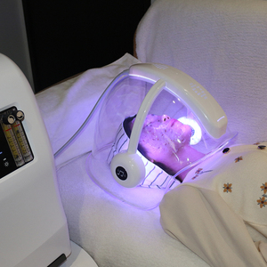 3 en 1 Spa Oxygen Jet Peel Oxygen Facial Machine Hyperbare Oxygénation Dome O2 Skin Rejuvenation Hydro Oxygen Facial Machine - Product Image 1