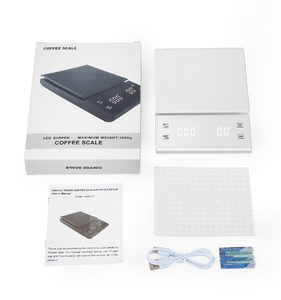 3kg timer digitale temporizzazione funzione conto alla rovescia bilancia elettronica ricaricabile per caffè bilancia nano per caffè - Product Image 6
