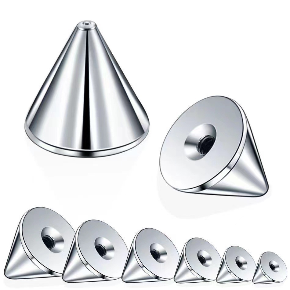 Sharp cone Steel color