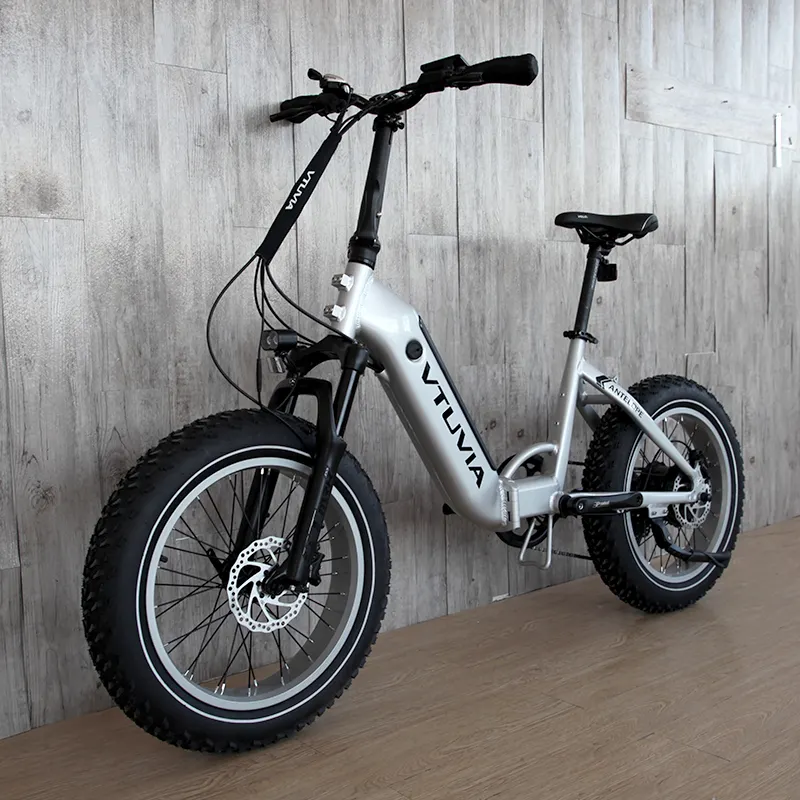 US & EU IN STOCK VTUVIA SX20 Low Step Thru Frame Foldable Electric Bikes With 250W 750w 1000w Powerful Electric Assist Ebike.