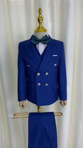 ชุดสูทฤดูร้อนของเด็กผู้ชายชุดเสื้อกั๊กแจ็กเก็ตแบบบางกางเกงระบายอากาศได้ชุดปาร์ตี้งานแต่งงานกลางแจ้งชุดวัยรุ่นเข้ารูป - Product Image 6