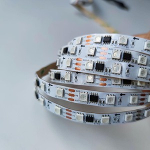 Dream Color 5050 Magic RGB Ws2811 Addressable <strong>Led</strong> Strip Light DC24V 8mm 84LEDs/meter SPI for Project Decoration - Product Image 3