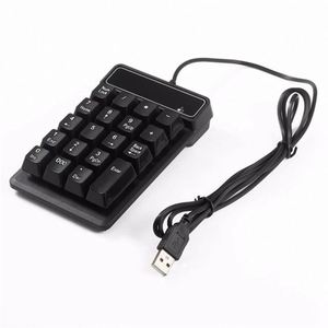 Wired USB <strong>Numeric</strong> Keypad Slim Mini Number Pad Digital <strong>Keyboard</strong> 19 Keys For Laptop PC Computer Accounting <strong>Keyboard</strong> - Product Image 1