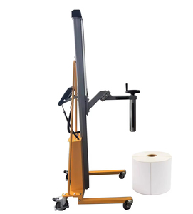 Manual de elevador de rollos de bajo mantenimiento con estructura simple Equipo de manejo de rollos de bajo costo de mantenimiento. - Product Image 1