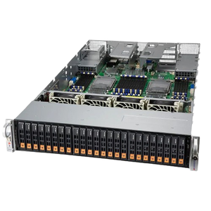 Bastidor de almacenamiento para servidores Supermicro 2U, sistema de 4 zócalos con 48 DIMM y 24 bahías de unidad NVMe/SAS/SATA, 1 unidad, 1 unidad - Product Image 1