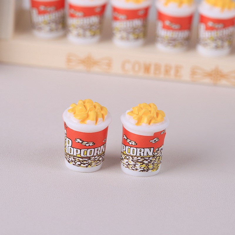Popcorn coloré, petit format rouge