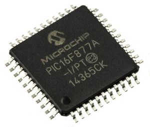 Microcontrolador IC PIC 16F de 8 bits, 20MHz, 14KB (8K x 14), FLASH, circuitos integrados (IC) de 1/PT, 1/2/1/2 ", 1/2" - Product Image 1