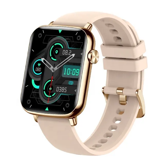 2023 Mới Nhất Phong Cách Người Đàn Ông Phụ Nữ Thể Thao Smartwatch H90 1.81 Inch Màn Hình Thông Minh Đồng Hồ Với Rose Màu Vàng 4 Người Mua