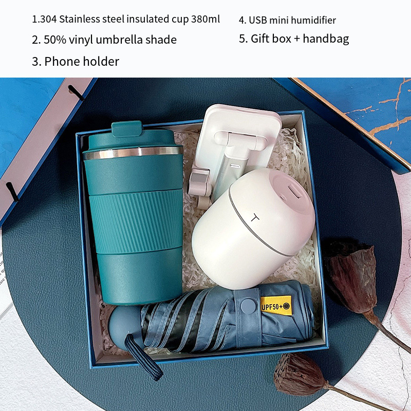 Thermos cup+Notebook+Signature pen