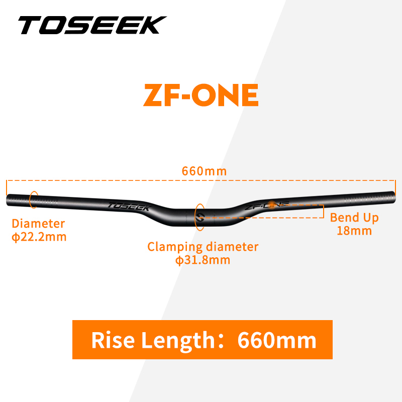 Rise bar-660mm