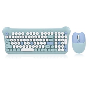 PCキーボードマウスコンパクト静かな2.4G超薄型なめらかなデザインワイヤレスキーボードとマウスセットWindowsデスクトップPCノートブック用