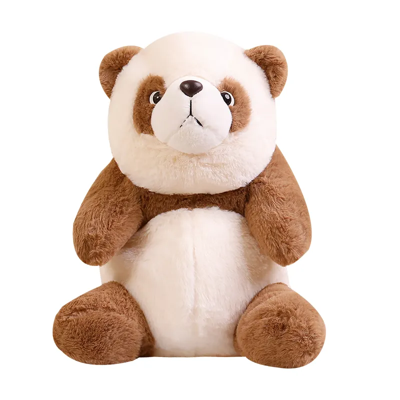 Panda Gordo Bonito Brinquedo De Pelúcia Made In China Quality Assurance Urso Peludo Preto E Branco Urso De Pelúcia Brinquedo De Pelúcia Panda Gigante
