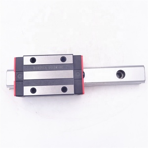 线性导轨HGH25CA 0512W-8C托架任何长度的滚珠轴承滑块，带块 - Product Image 1