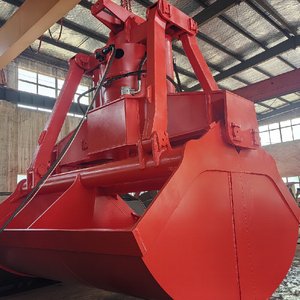Electric Hydraulic Clamshell Scrap <strong>Grab</strong> for Construction Farm Industries New Condition with Core Motor Engine Pump Components