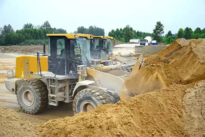 20 tấn backhoe loader phụ tùng xô