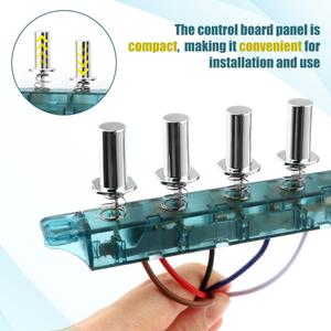 Piano Type Range Hood <strong>Switch</strong> 5 Pushbutton <strong>Keyboard</strong> for Household Appliances Made of Plastic Electric Source ROHS Certified - Product Image 4