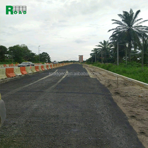 Mềm đất gia cố đường cao tốc <span class=keywords><strong>Polyester</strong></span> <span class=keywords><strong>geogrid</strong></span> hai trục vật nuôi geogrids trong ngân hàng Tăng cường giữ lại tường geogid giá - Product Image 2
