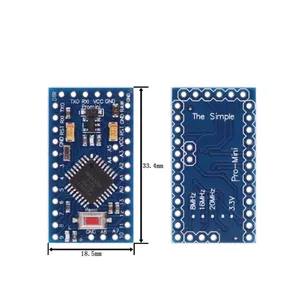 ATMEGA328P Pro Mini 328 Mini ATMEGA328 5V/16MHz ATMEGA328 3.3V 8MHz for <strong>Arduino</strong> Development Board