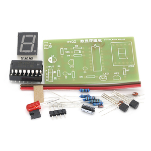 DIY LED pcb Digital Display LED Logic Pen Electronic <strong>Kit</strong> High and Low Level Test <strong>Circuit</strong> Soldering Practice Board <strong>Kit</strong> - Product Image 2