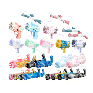 Toptan yaz her türlü kabarcıklar oyuncak otomatik kabarcık makinesi Gatling kabarcık makinesi - Product Image 5