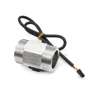 1/2'' 3/4'' 1-1/4" Stainless Steel Water <strong>Flow</strong> <strong>Sensor</strong> NPN Hall <strong>Flow</strong> <strong>Sensor</strong> Flowmeter <strong>Flow</strong> Switch <strong>Sensor</strong> 1.75MPa DC3.5~24V