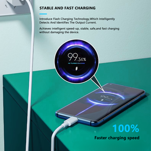 Satışa mobil USB a tipi C 6A PD 66W hızlı şarj 1M tipi C hızlı şarj kablosu beyaz saf bakır yüksek kaliteli kablolar - Product Image 4