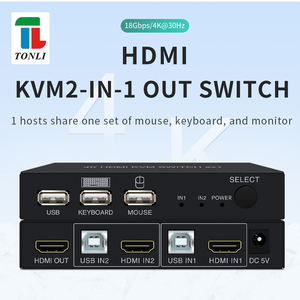 4K hdmi <strong>Kvm</strong> <strong>Switch</strong> 2input 1output 4K 30Hz Automatic Switching <strong>Kvm</strong> 2port