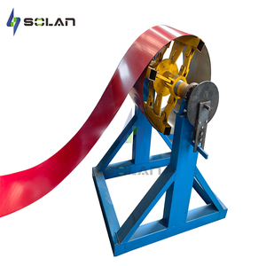 SOLAN Cap Ridge with Step Machine <strong>Firm</strong> and Durable for Building Materials <strong>Roof</strong> Machine Tile Making Machine Colored Steel Tiles - Product Image 3