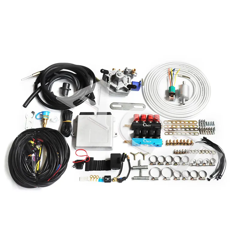 Kit de conversión de GLP para coches, inyección secuencial GLP, 4/6/8 cilindros, autogas, diésel, equipo de conversión de combustible dual