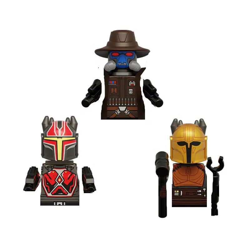 Hot SW Series Compatible Star Commander Cody Bane Blacksmith Clone Trooper Wars bloques de construcción Mini ladrillo figura juguetes KT1074
